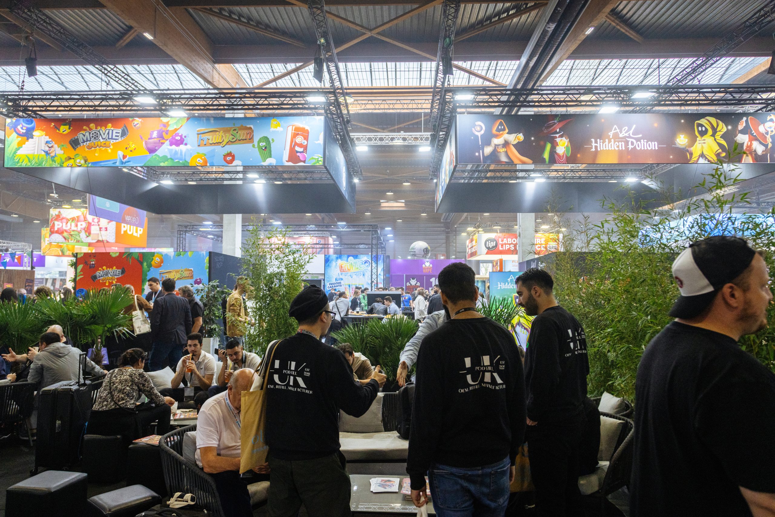 Public au Salon International de la Vape - Vapexpo