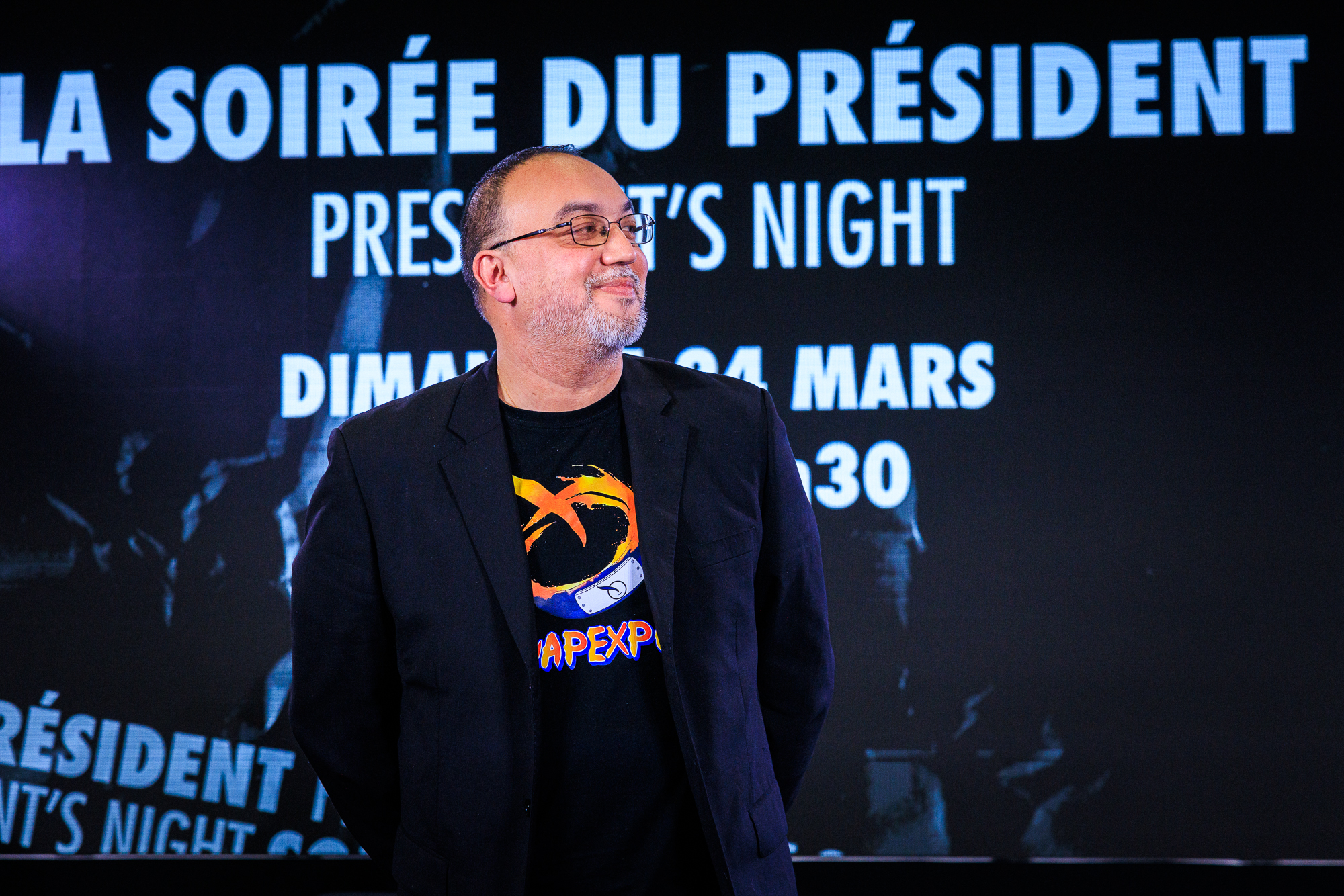 Patrick Bédué - président Vapexpo, after-patrty Vapero