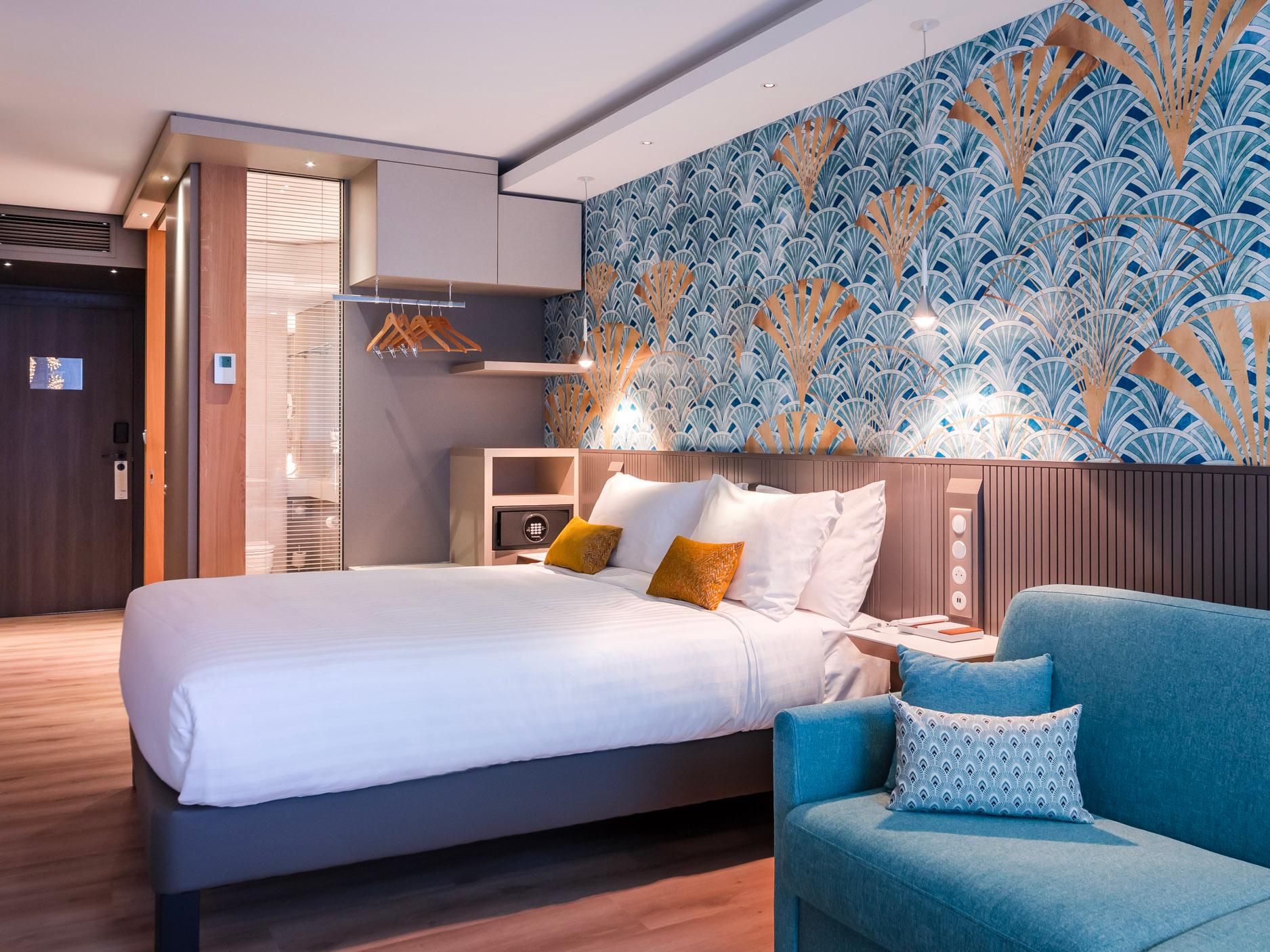 Chambre d'hôtel du Voco Strasbourg Centre The Garden