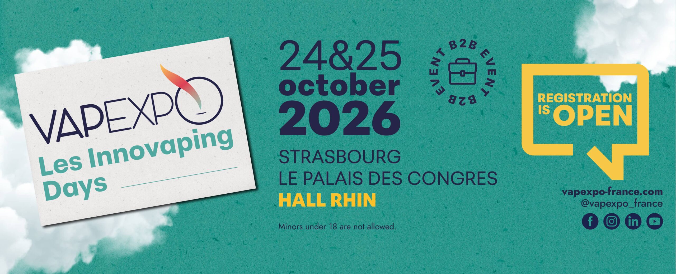 Vapexpo Inno Strasbourg 2026